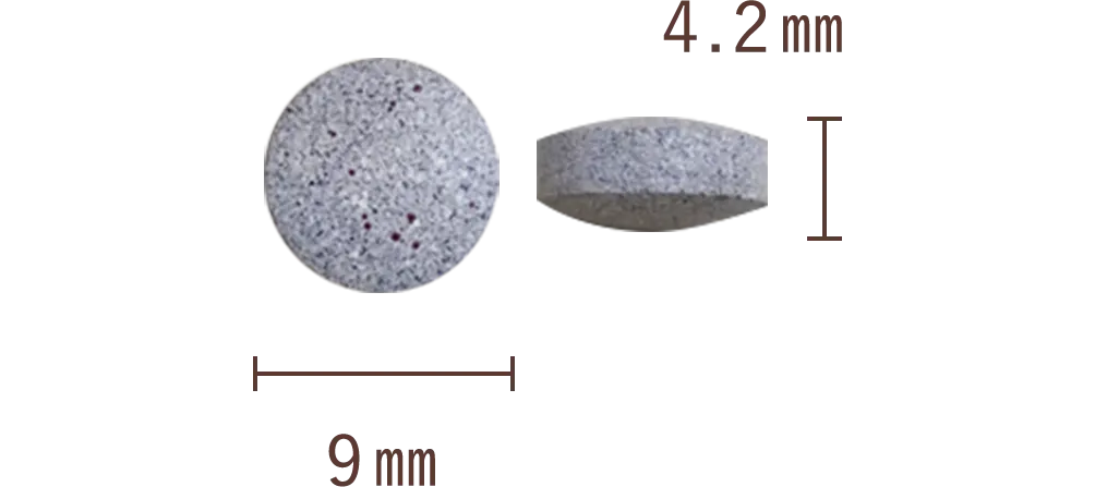 錠剤8.9mm 4.5mm